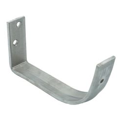 INOX BRACKET TAB HALF ROUND RECT. GUTTER 450/350