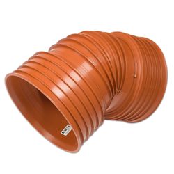 PP RIBWALL ELBOW DN250 30° D/S