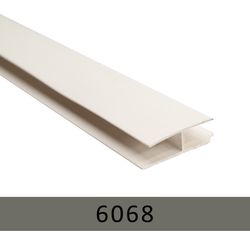 P108 H-PROFILE COATED QUARTZ GREY (6068)