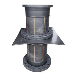 HDPE WALL SLEEVE 75MM SDR17 TYPE 9 L=1M