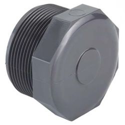 PVC PRESSURE MALE THREADED END CAP 1/2'' PN10