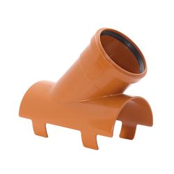 Saddle Pieces PVC Red-Brown