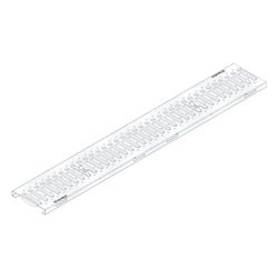 FASERFIX KS100 SLOT GRATE A15 INOX 1M
