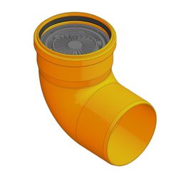 RECYFIX STD100 SYPHON DN110 90°