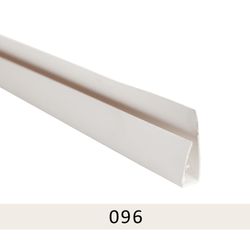 P109 U-PROFILE MASS COLOUR CREAM WHITE (96)