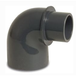 PVC PRESSURE GREY REDUCER ELBOW 63/50X50MM