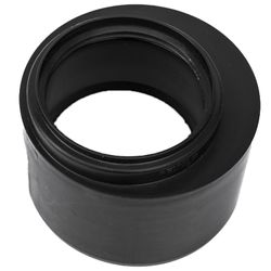 PP SANITARY BLACK REDUCER 125/110MM RING SEAL