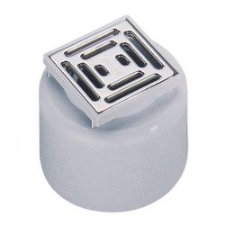 PP RISER PC S15 + STAINLESS ST. GRATE E15 100X100