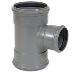 PVC T-JOINT 88° GREY BENOR 315/160MM T/S SN8