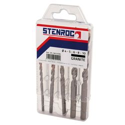 GRANITE DRILL SET Ø4-5-6-8-10MM