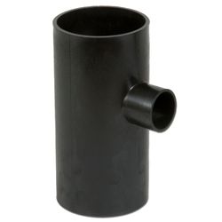 PE SEWAGE T-JOINT BENOR 75/63MM 88°