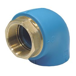 PPR NIRON 90° ELBOW FEMALE THREADED Ø63X2''