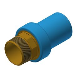 PPR NIRON END FITTING MALE THREADED Ø63X2''