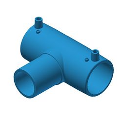 PPR NIRON ELECTROFUSION T-JOINT Ø50