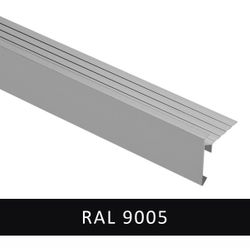 ALU EDGE TRIM ROVAL CLASSIC PLUS 45X50 R9005 BK