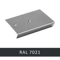 ALU EDGE TRIM CONNECT CLASSIC PLUS 45MM RAL7021