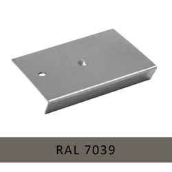 ALU EDGE TRIM CONNECT CLASSIC PLUS 45MM RAL7039