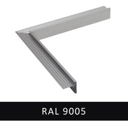 ALU INS. CORNER CLASSIC PLUS 50X50CM 45X50 9005 BL