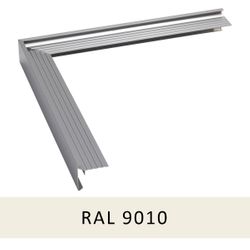 ALU OUT. CORNER CLASSIC PLUS 50X50 80X60 R9010 WH