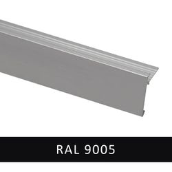 ALU EDGE TRIM ROVAL STANDARD 45X64 R9005 BK