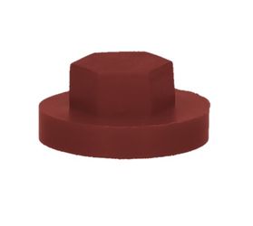 CAP RED GREY SELF-TAP SW3/8 RAL8012