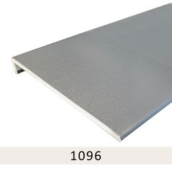 P1032 L-CORNER PANEL 230MM FOIL CREAM WHITE (1096)