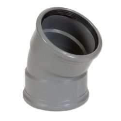 PVC ELBOW 30° GREY BENOR 250MM (D/S) SN4