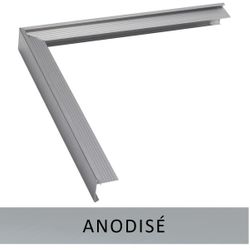 ALU OUT. CORNER STANDARD 50X50 60X64 ANO