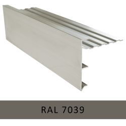ALU EDGE TRIM ROVAL PREMIUM 200X60 R7039 QZ