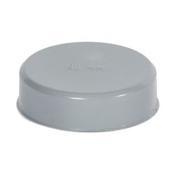 Stoppers & End Caps PVC Grey