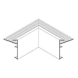 ALU INS. CORNER PREMIUM 25X25CM 250 ANO