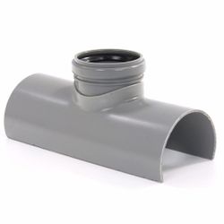 Saddle Pieces PVC Grey