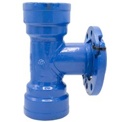 DUCTILE IRON T90 MFM LOOSE BLUE DN200/200 PN10