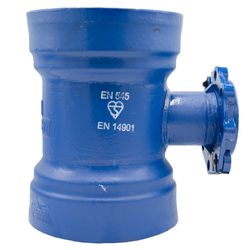 DUCTILE IRON T90 MFM LOOSE BLUE DN250/80 PN10/16