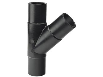 PE100 PRESSURE T-JOINT 45° 110MM SDR11