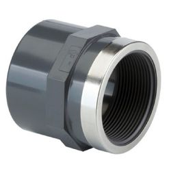 PVC THREADED SPIGOT 32X1'' +RING