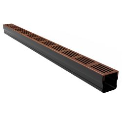 STARDRAIN MINI 65X60 CORTEN STEEL GRATE 1000MM