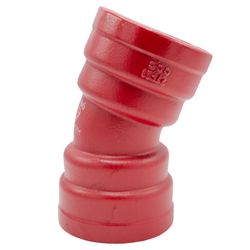 DUCTILE IRON ELBOW MM RED DN300 22° (1/16)