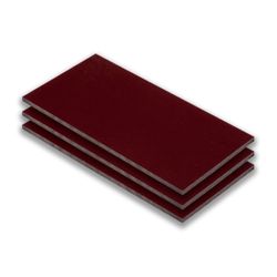 STRONGPANEL SOLID RAL3005 RED 6MM 1.3X3.05M