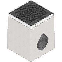 FX POINT 30/30 GULLY +MESH GRATE E600 DN110