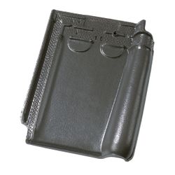 STORM TILE 44 SLATE MATTE GLAZED ROOF TILE