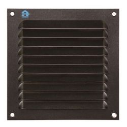ALU LOUVER ANTHRACITE 200X100MM T436 RENSON