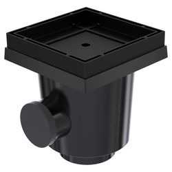 STARPOINT STONE 20x20CM BL LAT + VERT OUT ø75/ø110