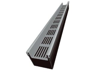 STARDRAIN TOPSTONE 100/100 + ALUMINUM GRATING GREY 1M