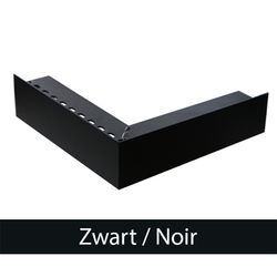 SIDESOL SBU126 ANGLE EXT BLACK 300X300MM