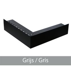 SIDESOL SBU126 ANGLE EXT GREY  300X300MM