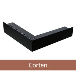 SIDESOL SBU74  ANGLE EXT CORTENLOOK 300X300MM