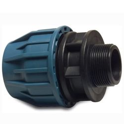 PP SCREW COUPLING PN16 M 50X2''