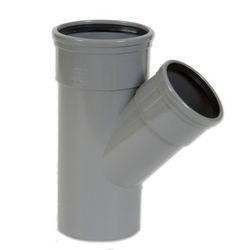 PVC Y 45° GRIS BENOR 400/314 2XF/M SN4