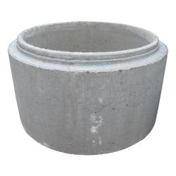 REHAUSSE BETON RONDE DN100CM INT. H=60CM 504KG 2 E